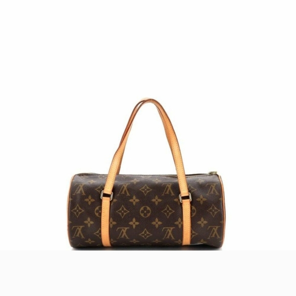 Louis Vuitton Papillon Handbag Monogram Canvas 30 Brown - Picture 17 of 17